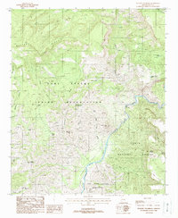 Download a high-resolution, GPS-compatible USGS topo map for Picacho Colorado, AZ (1988 edition)