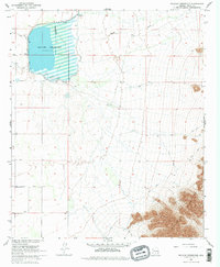 Download a high-resolution, GPS-compatible USGS topo map for Picacho Reservoir, AZ (1977 edition)