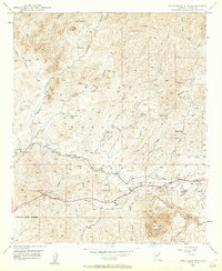 Download a high-resolution, GPS-compatible USGS topo map for Picketpost Mtn, AZ (1961 edition)