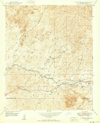 Download a high-resolution, GPS-compatible USGS topo map for Picketpost Mtn, AZ (1949 edition)