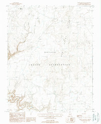 Download a high-resolution, GPS-compatible USGS topo map for Pillow Mountain, AZ (1988 edition)