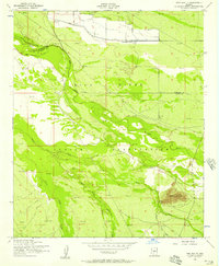 Download a high-resolution, GPS-compatible USGS topo map for Pima Butte, AZ (1957 edition)