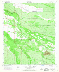 Download a high-resolution, GPS-compatible USGS topo map for Pima Butte, AZ (1968 edition)