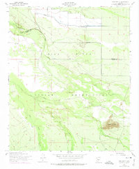 Download a high-resolution, GPS-compatible USGS topo map for Pima Butte, AZ (1975 edition)