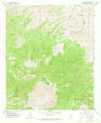 Download a high-resolution, GPS-compatible USGS topo map for Pinal Peak, AZ (1973 edition)