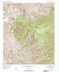 Download a high-resolution, GPS-compatible USGS topo map for Pinal Ranch, AZ (1992 edition)