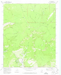 Download a high-resolution, GPS-compatible USGS topo map for Pine, AZ (1975 edition)