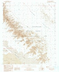 Download a high-resolution, GPS-compatible USGS topo map for Pinta Playa, AZ (1990 edition)