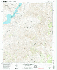 Download a high-resolution, GPS-compatible USGS topo map for Pinyon Mountain, AZ (1985 edition)