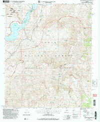 Download a high-resolution, GPS-compatible USGS topo map for Pinyon Mountain, AZ (2007 edition)