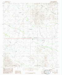 Download a high-resolution, GPS-compatible USGS topo map for Platt Well, AZ (1986 edition)