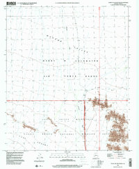 Download a high-resolution, GPS-compatible USGS topo map for Point of the Pintas, AZ (2000 edition)