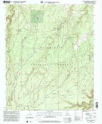 Download a high-resolution, GPS-compatible USGS topo map for Porcupine Ridge, AZ (2000 edition)