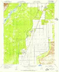Download a high-resolution, GPS-compatible USGS topo map for Poston, AZ (1956 edition)