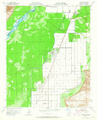 Download a high-resolution, GPS-compatible USGS topo map for Poston, AZ (1965 edition)