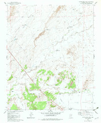 Download a high-resolution, GPS-compatible USGS topo map for Potter Mesa Tank, AZ (1983 edition)
