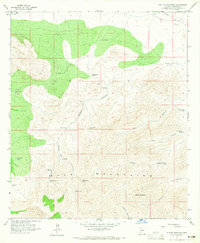 Download a high-resolution, GPS-compatible USGS topo map for Potter Mountain, AZ (1965 edition)