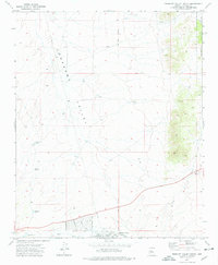 preview thumbnail of historical topo map of Yavapai County, AZ in 1973
