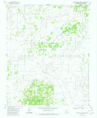 Download a high-resolution, GPS-compatible USGS topo map for Preston Mesa North, AZ (1982 edition)