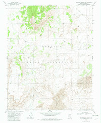 Download a high-resolution, GPS-compatible USGS topo map for Preston Mesa South, AZ (1982 edition)