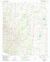 Download a high-resolution, GPS-compatible USGS topo map for Presumido Peak, AZ (1984 edition)