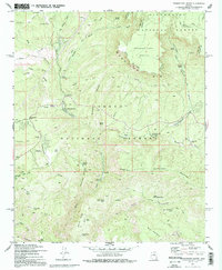 Download a high-resolution, GPS-compatible USGS topo map for Promontory Butte, AZ (1991 edition)