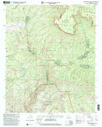 Download a high-resolution, GPS-compatible USGS topo map for Promontory Butte, AZ (2001 edition)