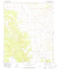 Download a high-resolution, GPS-compatible USGS topo map for Purcell Canyon, AZ (1977 edition)
