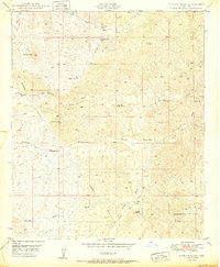 Download a high-resolution, GPS-compatible USGS topo map for Putnam Wash, AZ (1950 edition)