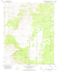 Download a high-resolution, GPS-compatible USGS topo map for Quartermaster Canyon, AZ (1979 edition)