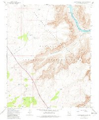 Download a high-resolution, GPS-compatible USGS topo map for Quartermaster Canyon, AZ (1982 edition)