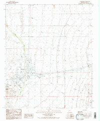 Download a high-resolution, GPS-compatible USGS topo map for Quartzsite, AZ (1990 edition)