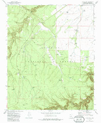 Download a high-resolution, GPS-compatible USGS topo map for Quayle Hill, AZ (1986 edition)