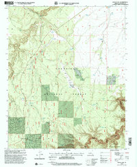 Download a high-resolution, GPS-compatible USGS topo map for Quayle Hill, AZ (2000 edition)