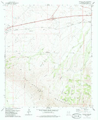 Download a high-resolution, GPS-compatible USGS topo map for Railroad Pass, AZ (1985 edition)
