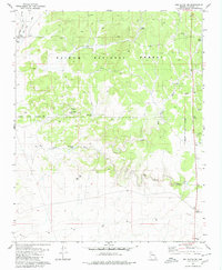 Download a high-resolution, GPS-compatible USGS topo map for Red Butte SW, AZ (1980 edition)