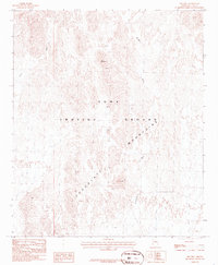 Download a high-resolution, GPS-compatible USGS topo map for Red Hill, AZ (1986 edition)