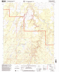 Download a high-resolution, GPS-compatible USGS topo map for Red Knoll, AZ (2000 edition)