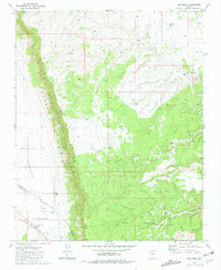 Download a high-resolution, GPS-compatible USGS topo map for Red Mesa, AZ (1981 edition)