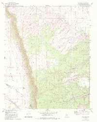 Download a high-resolution, GPS-compatible USGS topo map for Red Mesa, AZ (1984 edition)