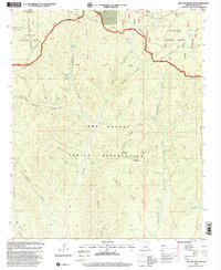 Download a high-resolution, GPS-compatible USGS topo map for Red Top Mountain, AZ (2000 edition)