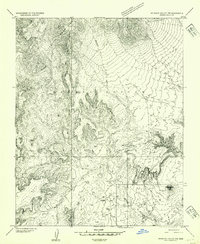 Download a high-resolution, GPS-compatible USGS topo map for Redrock Valley NW, AZ (1954 edition)