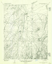 Download a high-resolution, GPS-compatible USGS topo map for Redrock Valley SE, AZ (1954 edition)
