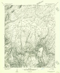 Download a high-resolution, GPS-compatible USGS topo map for Redrock Valley SW, AZ (1954 edition)