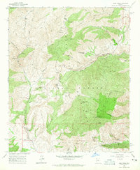 Download a high-resolution, GPS-compatible USGS topo map for Reno Pass, AZ (1965 edition)