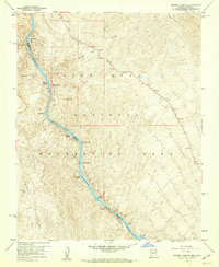 Download a high-resolution, GPS-compatible USGS topo map for Ringbolt Rapids, AZ (1960 edition)