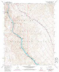 Download a high-resolution, GPS-compatible USGS topo map for Ringbolt Rapids, AZ (1985 edition)