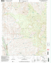 Download a high-resolution, GPS-compatible USGS topo map for Rockinstraw Mountain, AZ (2007 edition)