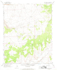 Download a high-resolution, GPS-compatible USGS topo map for Rocky Ridge SW, AZ (1969 edition)