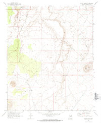 Download a high-resolution, GPS-compatible USGS topo map for Roden Crater, AZ (1972 edition)